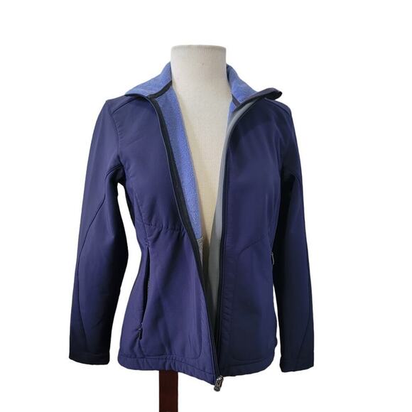 REI Fleece Lined Zipper Front & Pockets Athletic/Athleasure Jacket Size Small - Picture 2 of 11